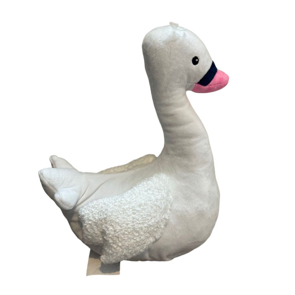 Cloud Island Plush Toy Swan Duck White Stuffed Nursery Decoration Baby Kids NWT - Picture 7 of 9